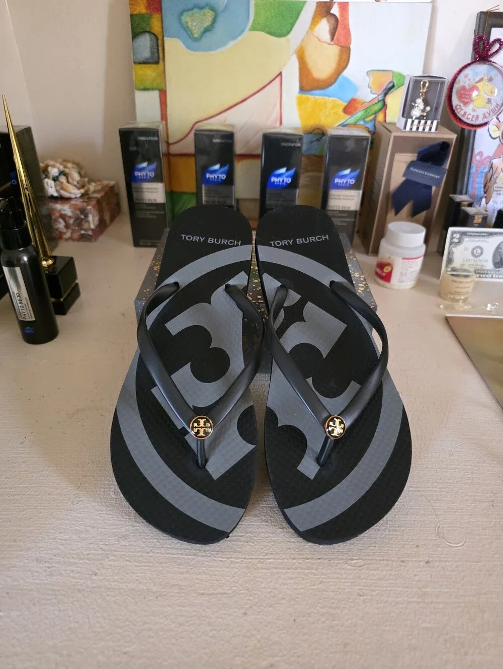 Tory Burch Flip Flops 9 M Discontinued design